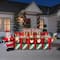 4.4ft. Airblown® Inflatable Christmas Santa Reindeer Stable